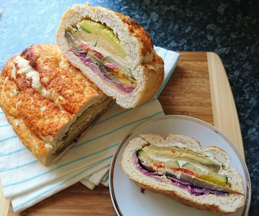 Roast Vegetable Picnic&nbsp;Loaf