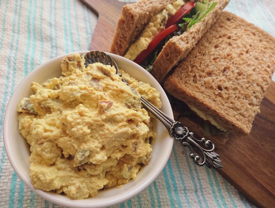 Vegan Tofu Egg and Bacon Sandwich&nbsp;Filler