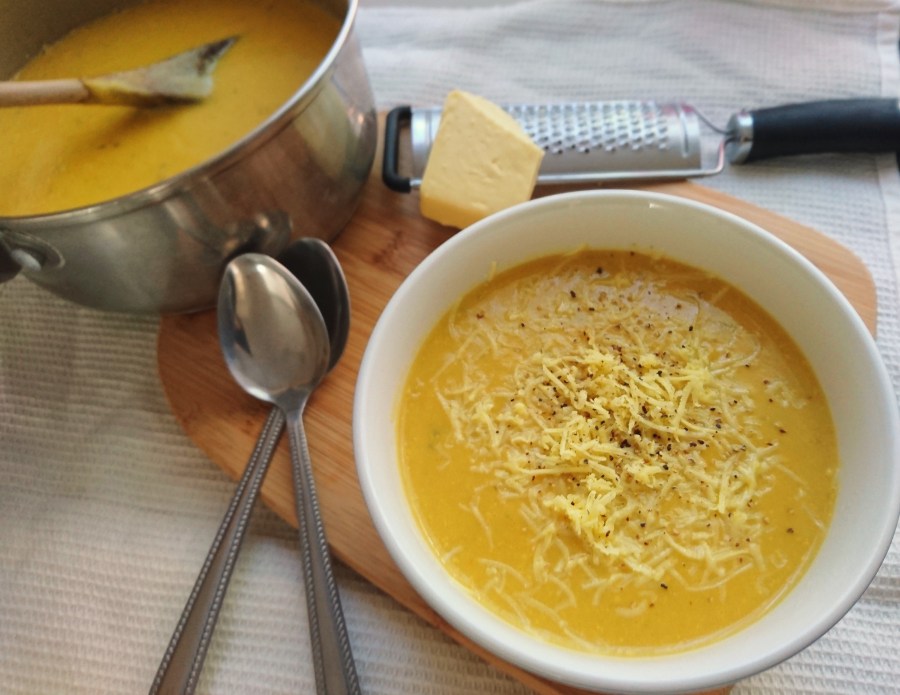 Vegan Cheddar, Carrot & Potato&nbsp;Soup