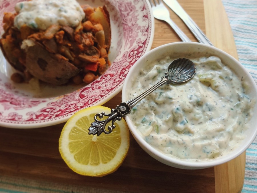 Vegan Tofu Raita