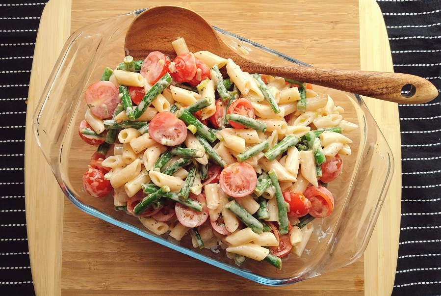 Garlicky Green Bean Pasta&nbsp;Salad