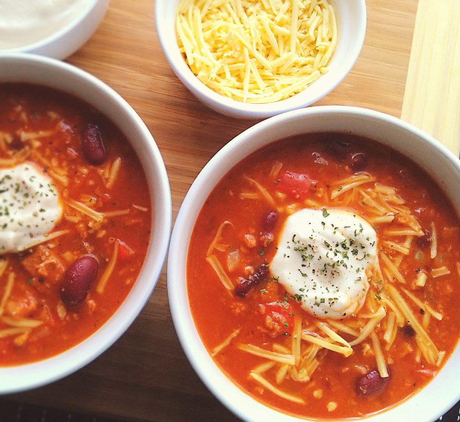 Chilli Soup with Homemade Sour&nbsp;Cream
