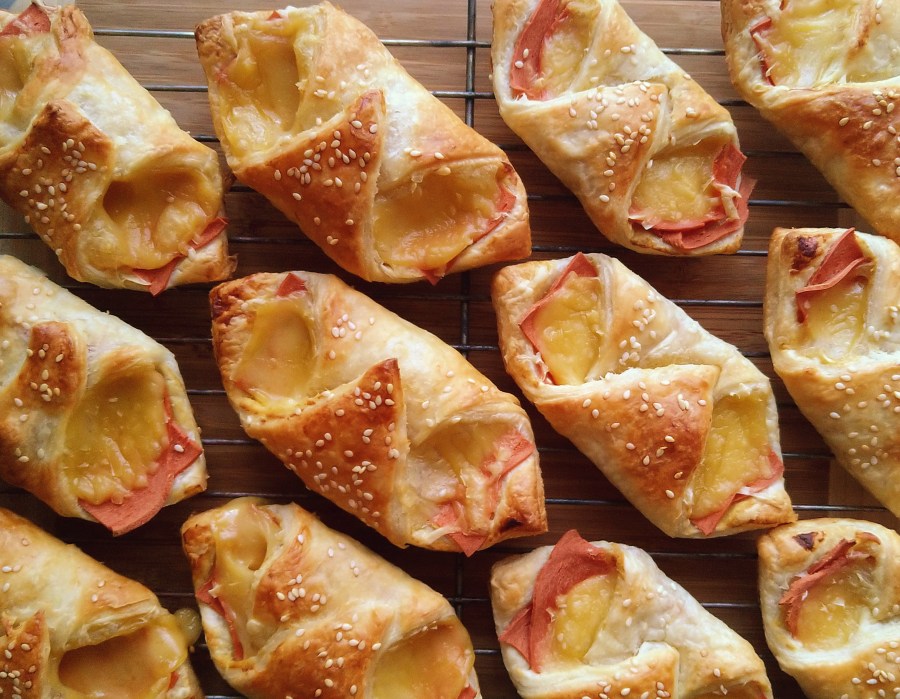 “Ham” & Cheese Pastry&nbsp;Wraps