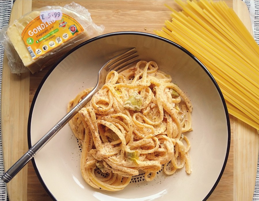 Roasted Leek & Lardon&nbsp;Linguine