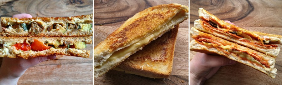 Three Vegan Toasties