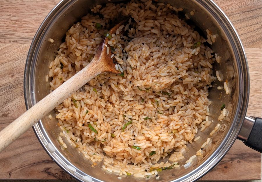 Easy Vegan Sesame&nbsp;Rice